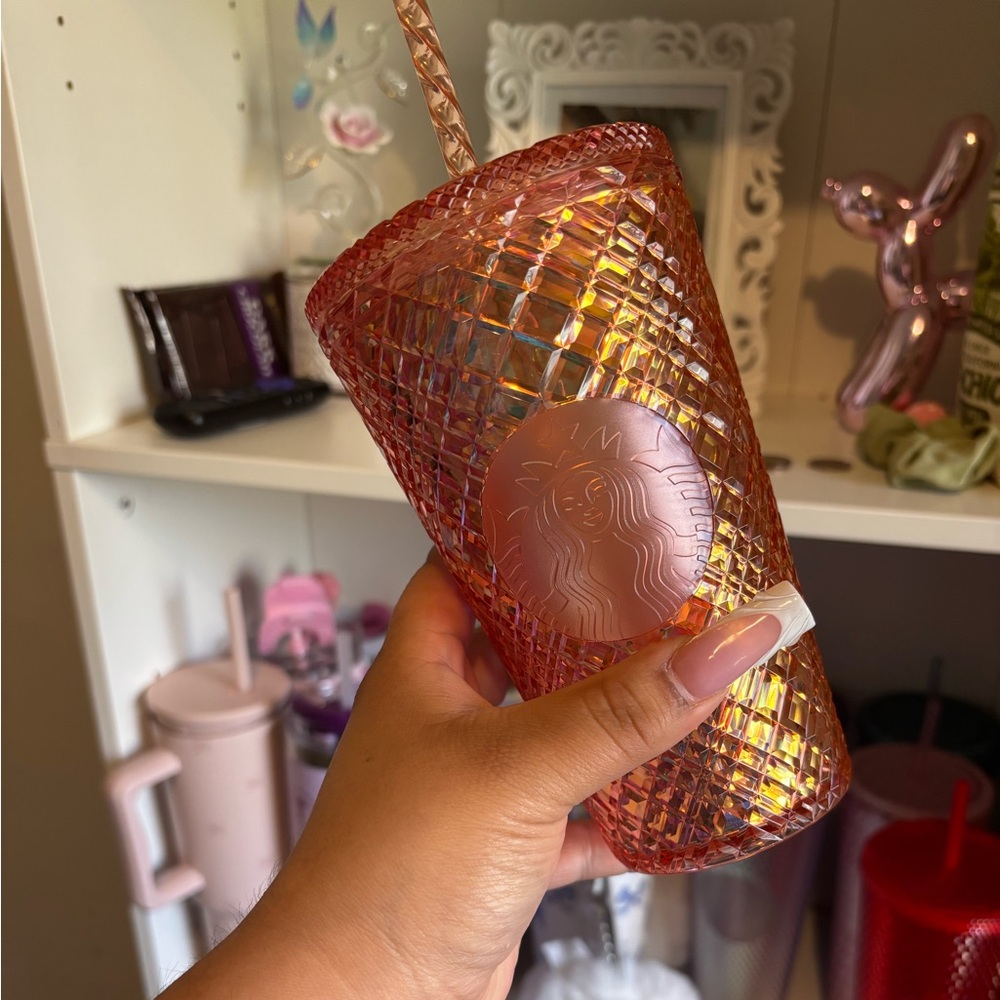 Starbucks cup 16oz rose gold